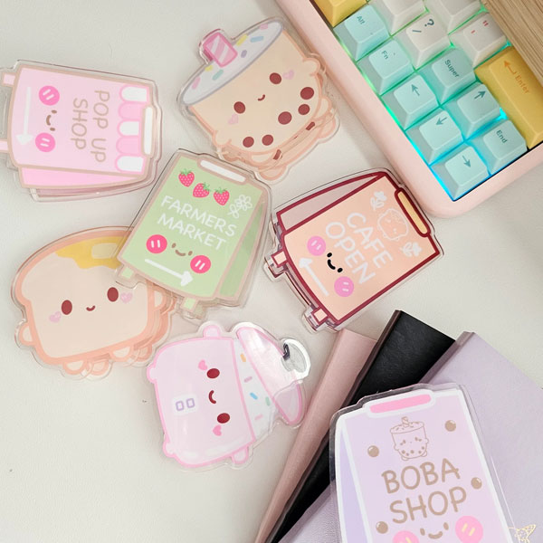 acrylic multi clip stands