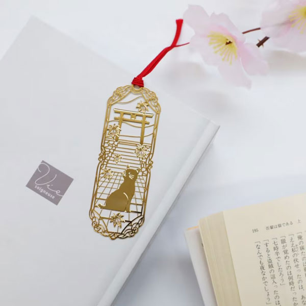 golden cat bookmarks
