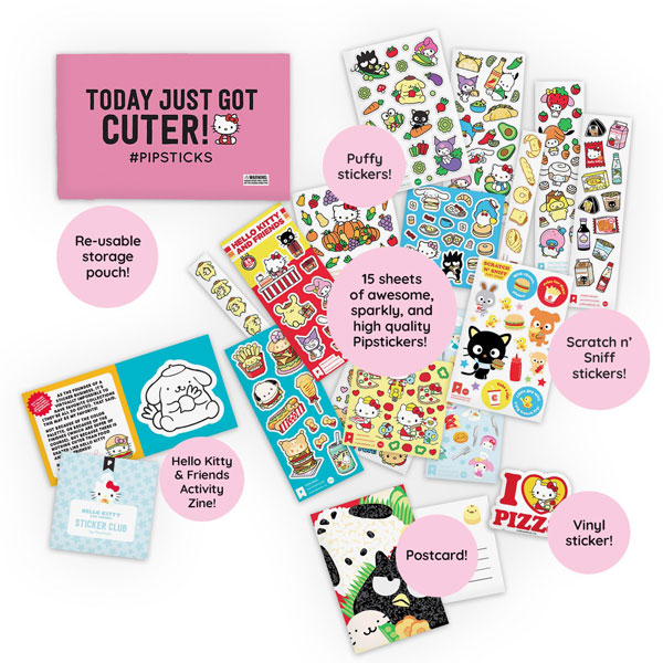 Hello Kitty & Friends sticker club