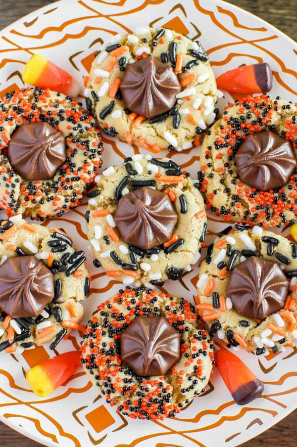 Halloween Sprinkle Cookies