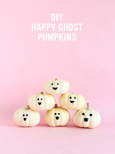 easy DIY kawaii pumpkins