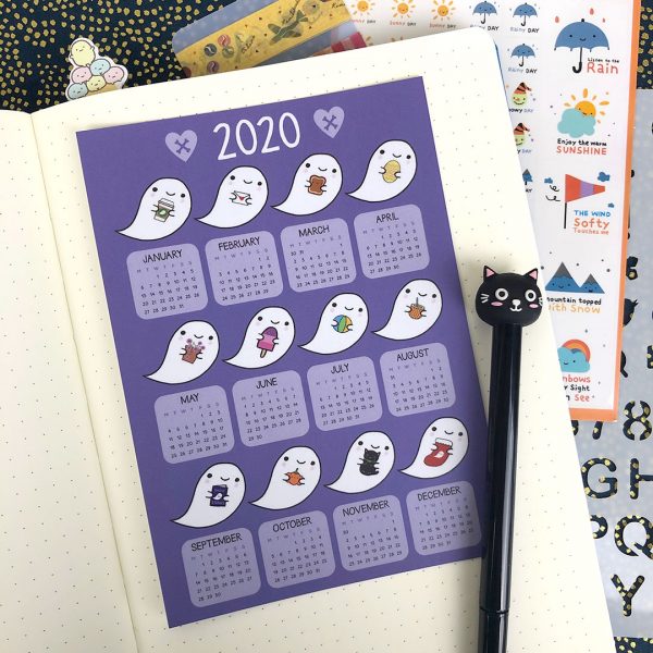 kawaii 2020 calendar