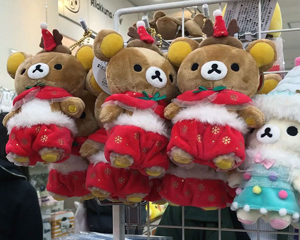 Christmas in Japan - Rilakkuma Store