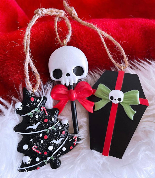 Creepmas tree ornaments