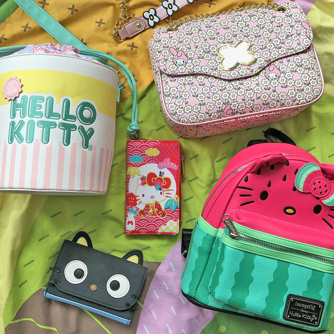 Sanrio Loungefly Bags Review With Very Neko - Super Cute Kawaii!!