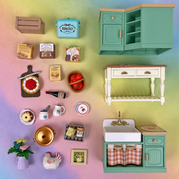 Rolife Super Creator Farmhouse Kitchen furnishings