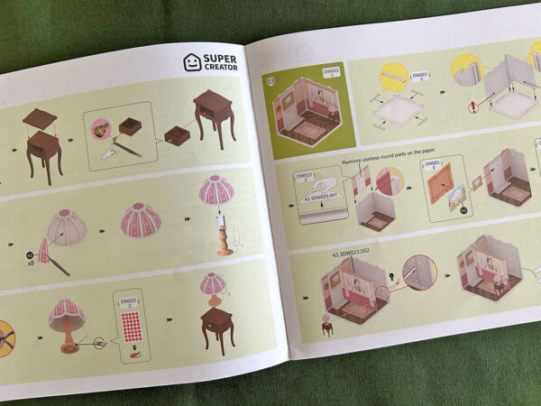 Rolife Super Creator instruction booklet