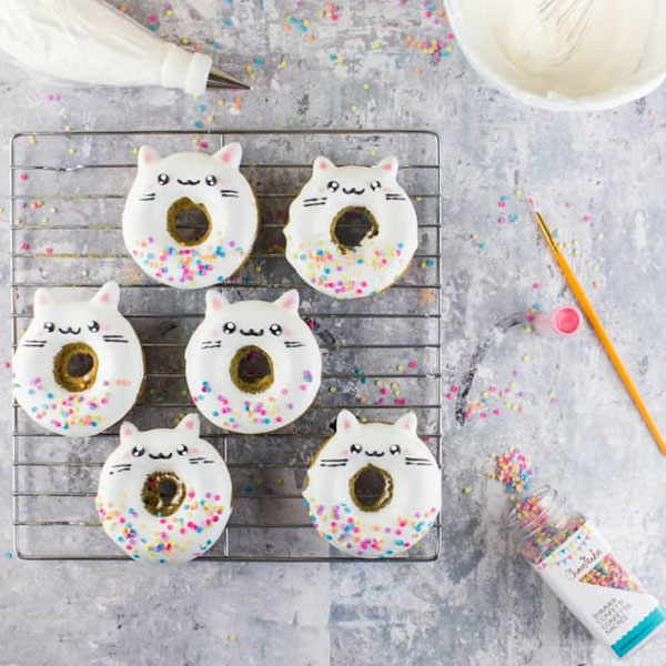 cat donuts recipe