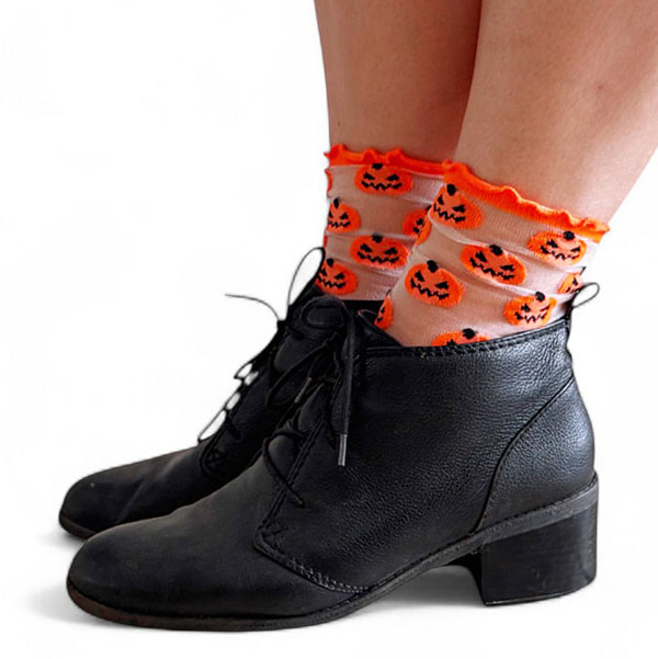 kawaii Halloween socks