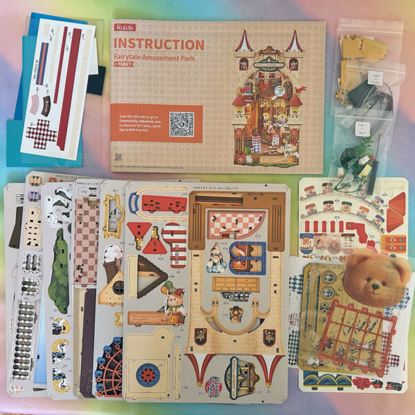 Rolife Fairytale Amusement Park Book Nook Kit Review
