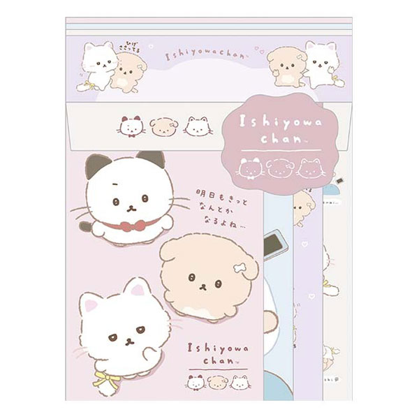 Ishiyowa-chan stationery