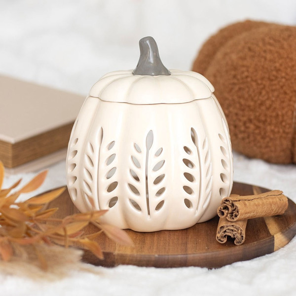 pumpkin wax melts holder