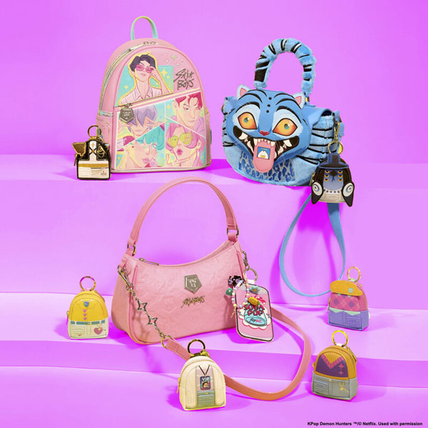 KPop Demon Hunters x Loungefly bags