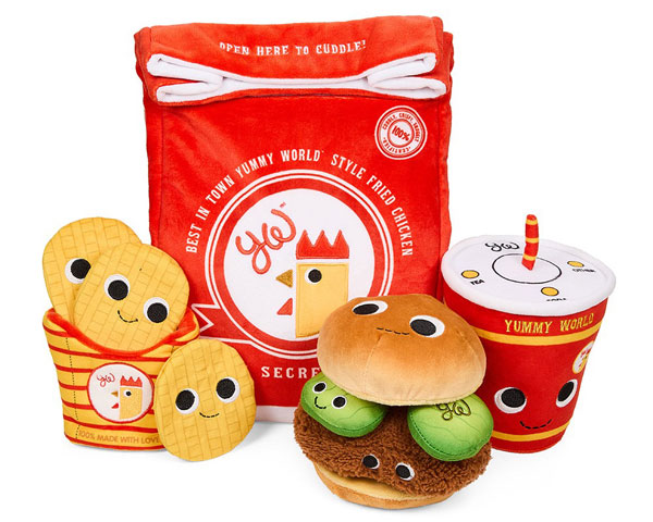 kawaii fast food plush