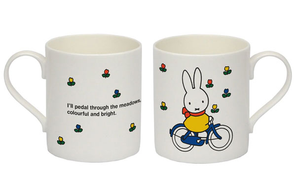 Miffy bicycle mug