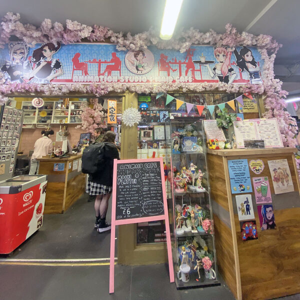 Animaid maid cafe in Manchester, UK