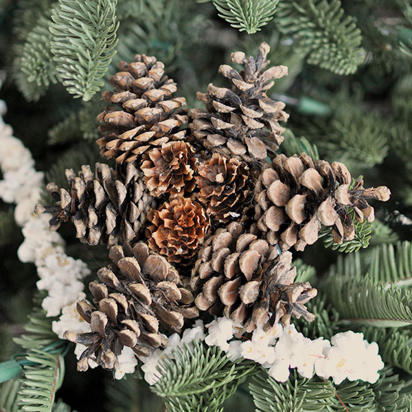 diy pinecone ornament