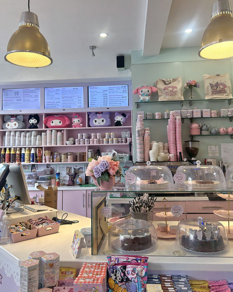 My Melody & Kuromi Tea Shop at ARTBOX Cafe