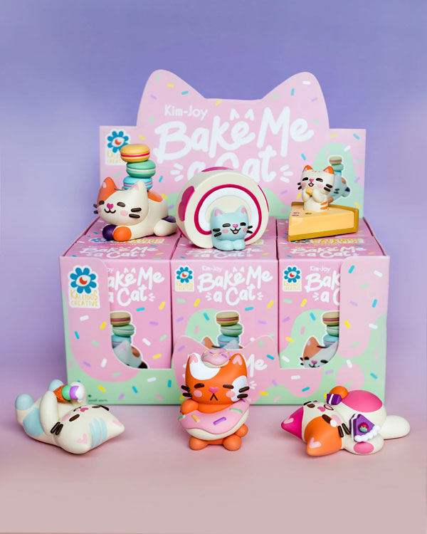 Bake Me A Cat blind box vinyl figures