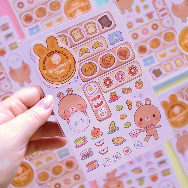 kawaii stickers by Luli Bunny