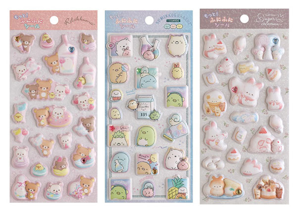 San-X kawaii puffy stickers