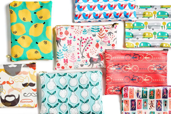 easy zipper pouch sewing pattern