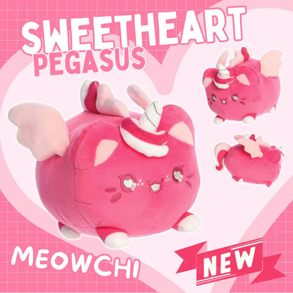 kawaii valentines Meowchi plush