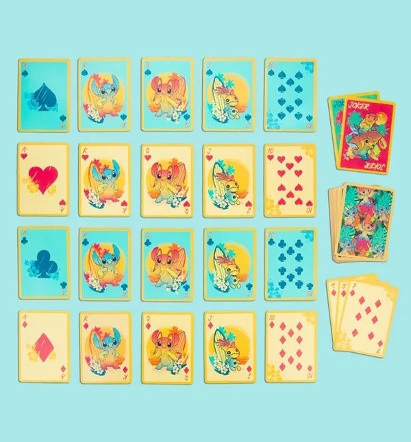 Lilo & Stitch Waterproof Playing Cards