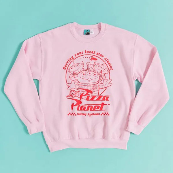 Toy Story Pizza Planet sweater