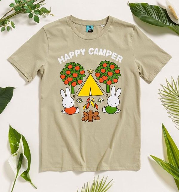 happy camper Miffy tshirt
