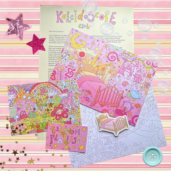 Butterfly girl Grace snail mail club