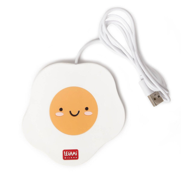 kawaii fried egg USB mug warmer