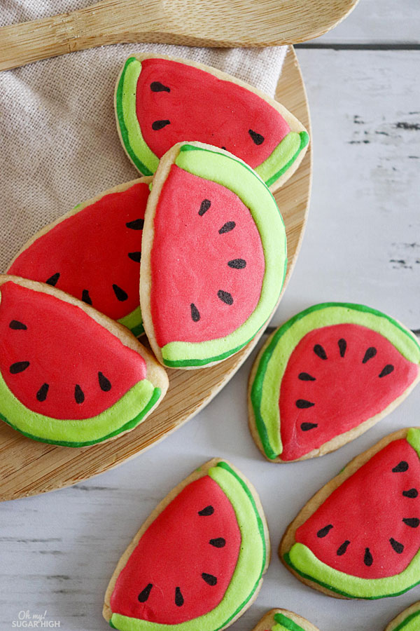 watermelon cookies