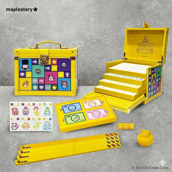 NEXON × MapleStory Limited-Edition Mahjong Set