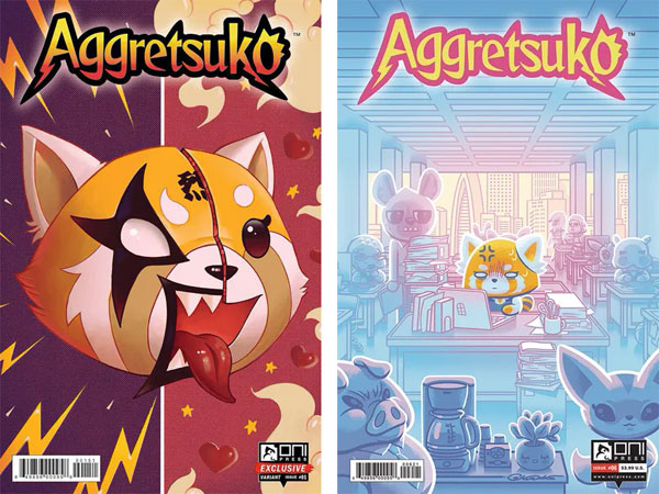 Aggretsuko comic books