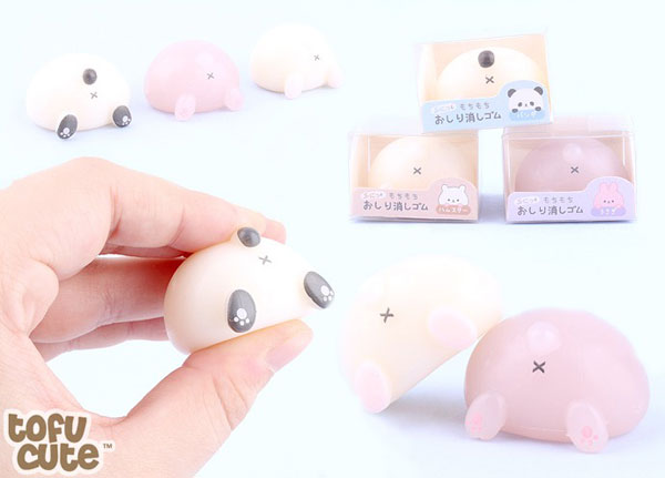 Punitto animal butt erasers