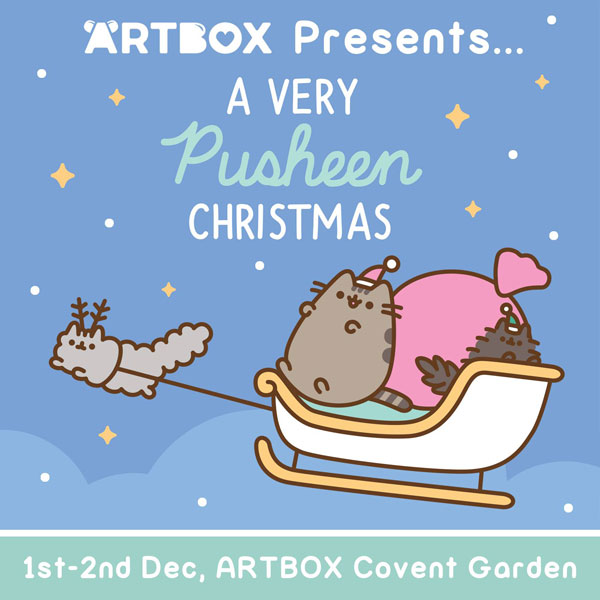 A Very Pusheen Christmas at ARTBOX