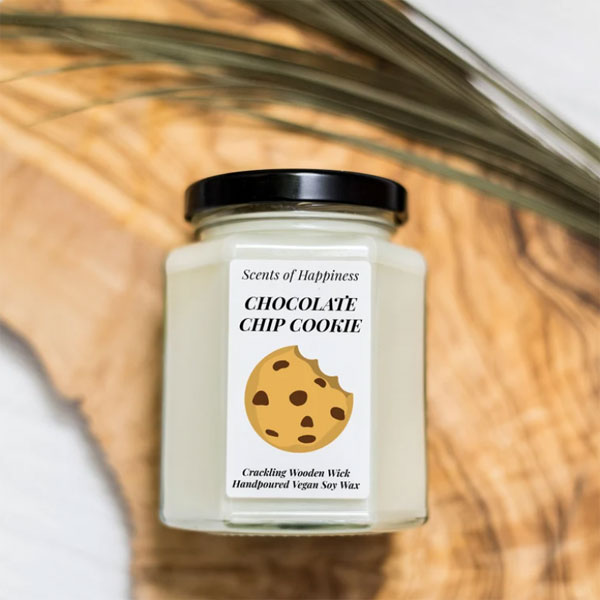 choc chip cookie scented candle
