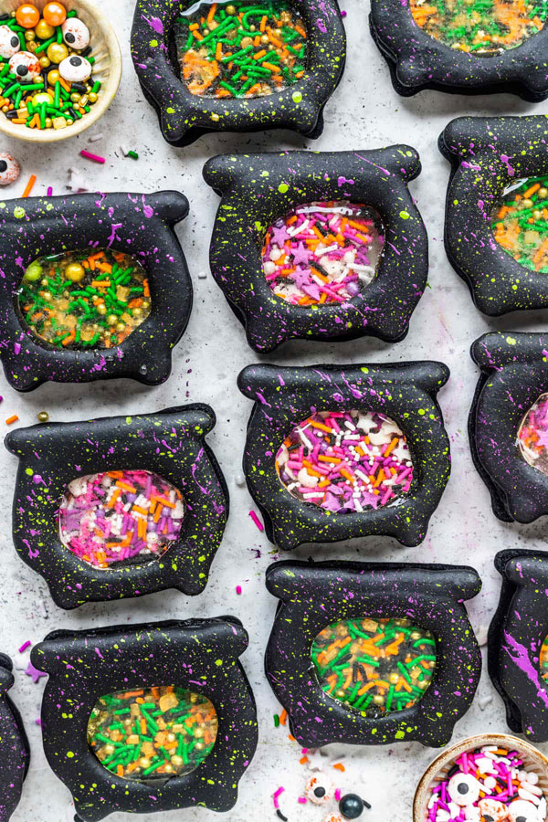Cauldron Macarons