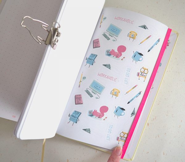 Celebrate Today bullet journal and stickers review