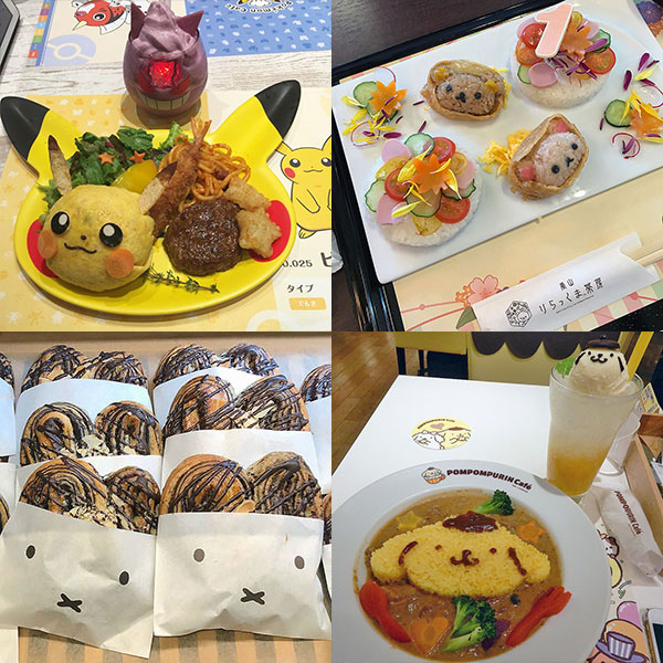 character cafes in Japan