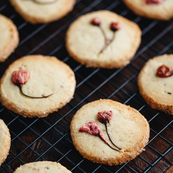 cherry blossom recipes - cookies