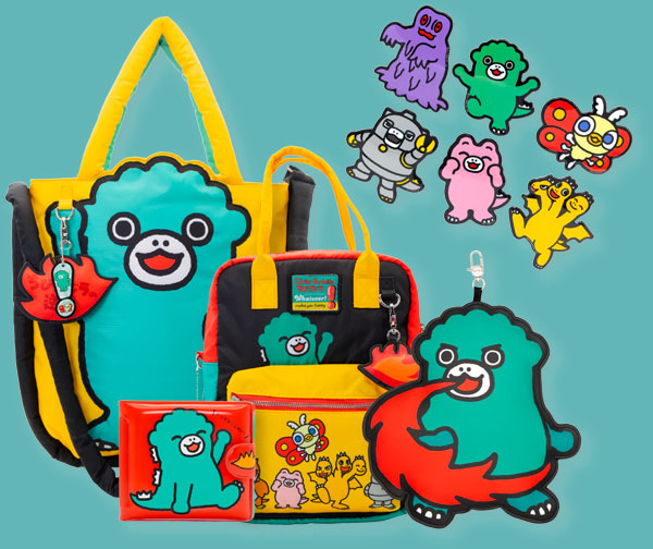 Chibi Godzilla bags & accessories