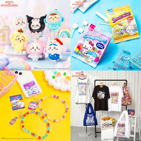 Chiikawa x Sanrio Characters collab