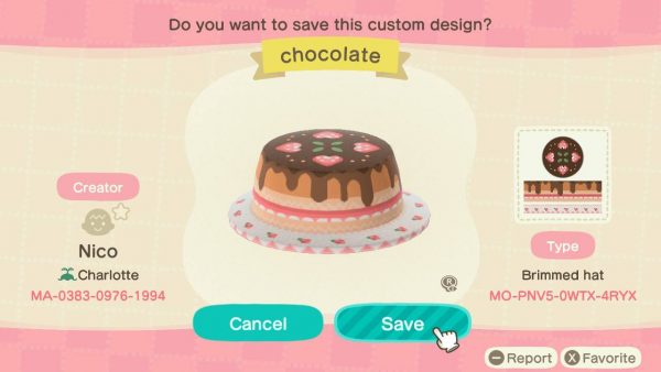 Cute Animal Crossing Custom Designs for Valentines