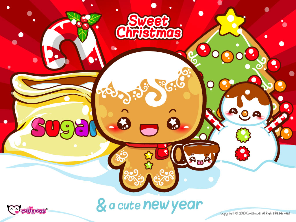 Have a Sweet Christmas! - Super Cute Kawaii!!