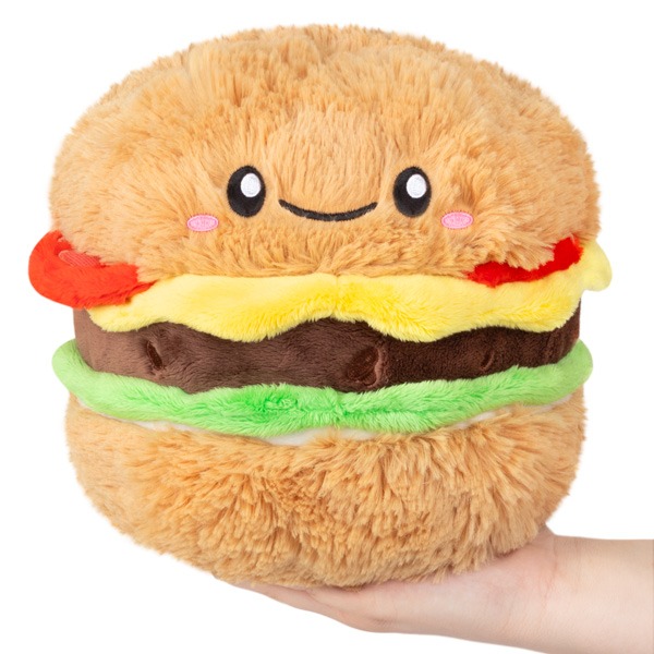 Squishable kawaii burger plush