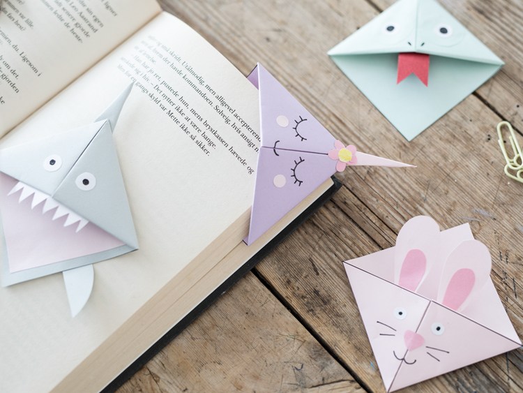 Mængde af Positiv Sygdom SCK Tries: Kawaii DIY Origami Bookmarks - Super Cute Kawaii!!