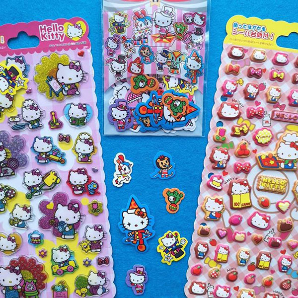 Hello Kitty kawaii stickers