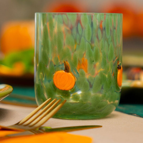 autumn drinking glasses